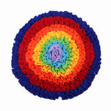 Pet Dog Snuffle Mat Nose Smell Training Sniffing Pad Dog Puzzle Toy Slow Feeding Bowl Food Dispenser Carpet Washable Dog Toys