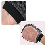 Pet Bathing Brush 2-in-1 Grooming Glove Elegant Dog Brushing