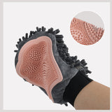Pet Bathing Brush 2-in-1 Grooming Glove Elegant Dog Brushing