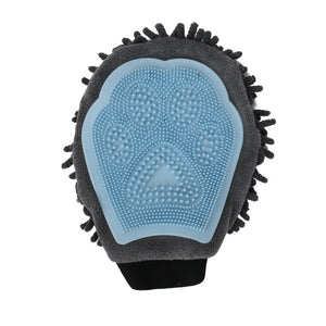 Pet Bathing Brush 2-in-1 Grooming Glove Elegant Dog Brushing